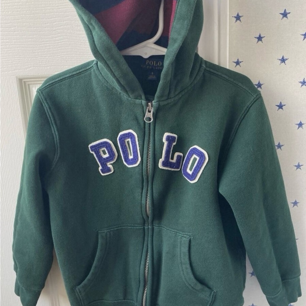 Polo by Ralph Lauren Green Hooded Sweatshirt